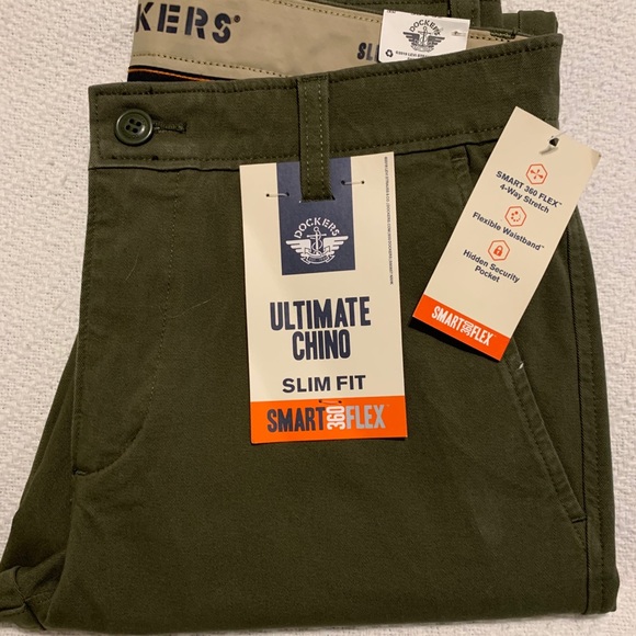 Dockers Ultimate Slim Fit Chinos NWT - Picture 3 of 15